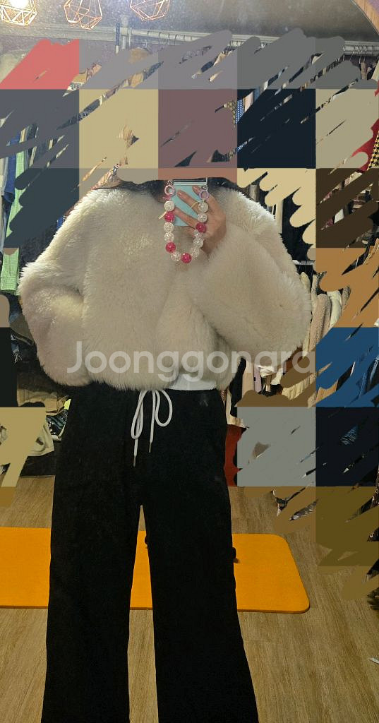 모조에스핀 양털 무스탕 자켓 새상품 정가 299만--7