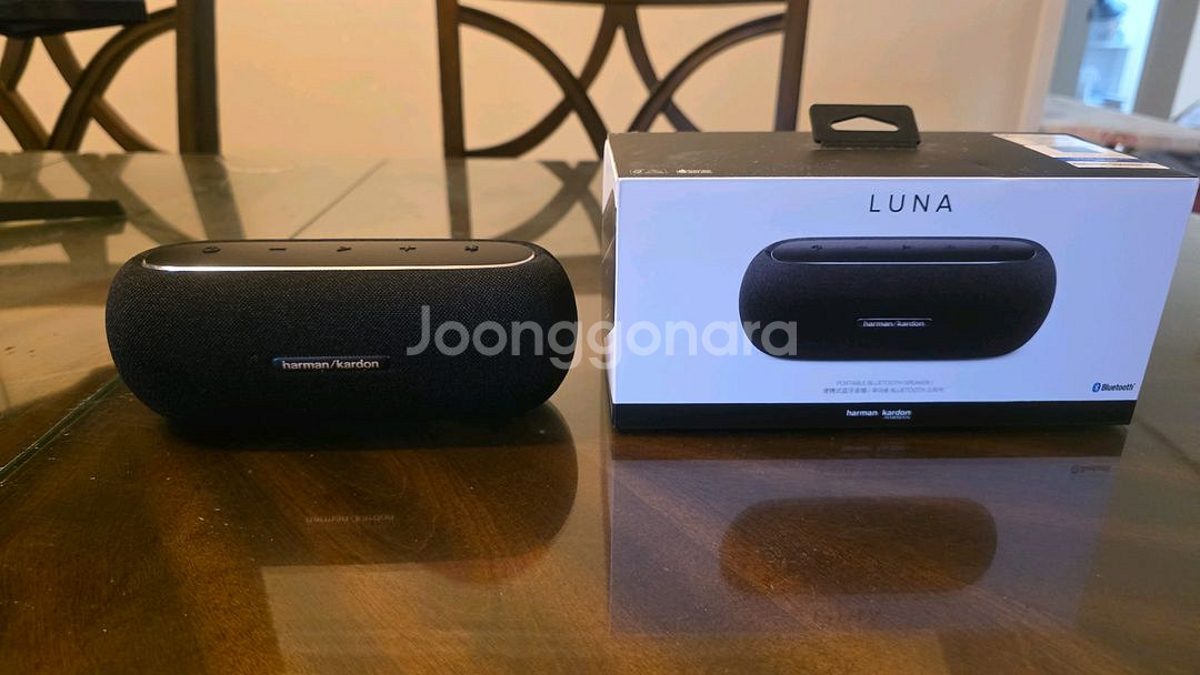 하만카돈 LUNA 포터블 블루투스 스피커--0