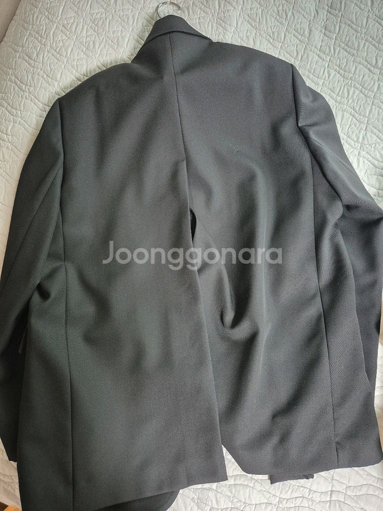 한섬 타임 25SS 울 백 슬릿 자켓 새제품 44사이즈--7