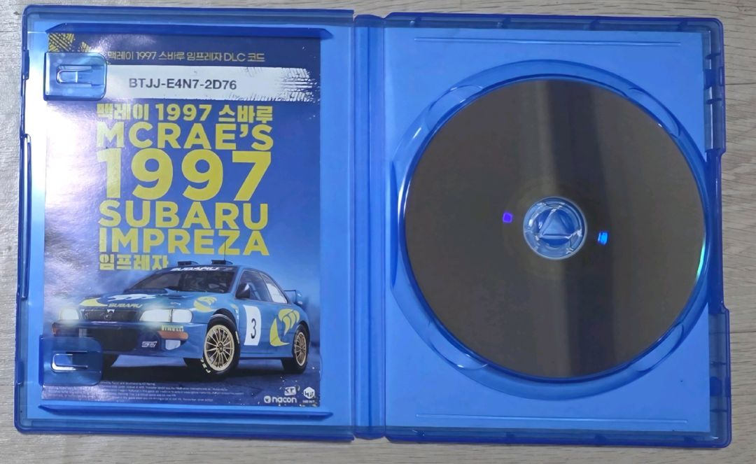 PS4 WRC 10 타이틀 팝니다--3