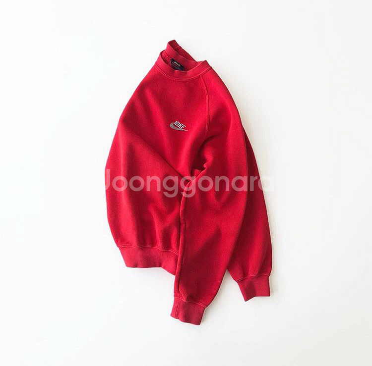 nike 나이키 빈티지 레드 맨투맨. 스웻셔츠--2