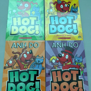 스콜라스틱 hotdog 4권 세트(미개봉)