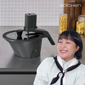 (새상품)자동회전롤팬 로이첸 아이지글(그레이색상)