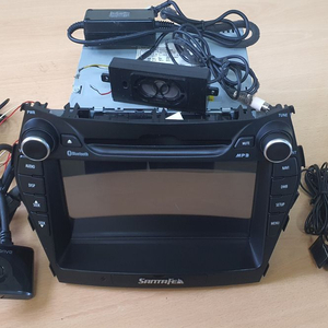 산타페 dm 오디오 + 네비게이션(파인 bf 300)