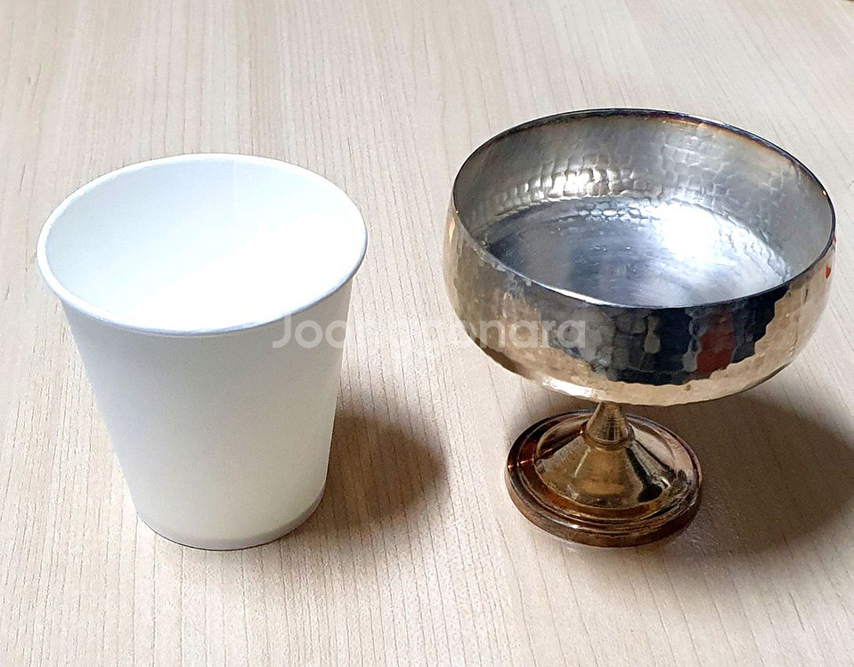 은도금 은박 접시 실버플레이트--4