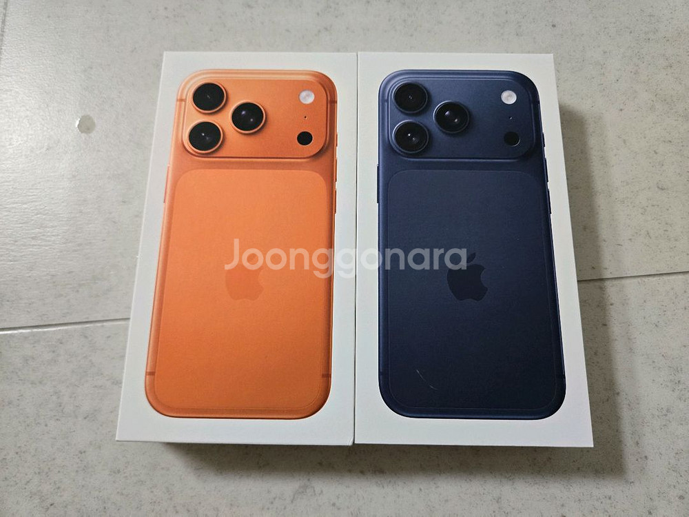 아이폰 17 프로맥스 256GB 자급제 미개봉 색상별--0