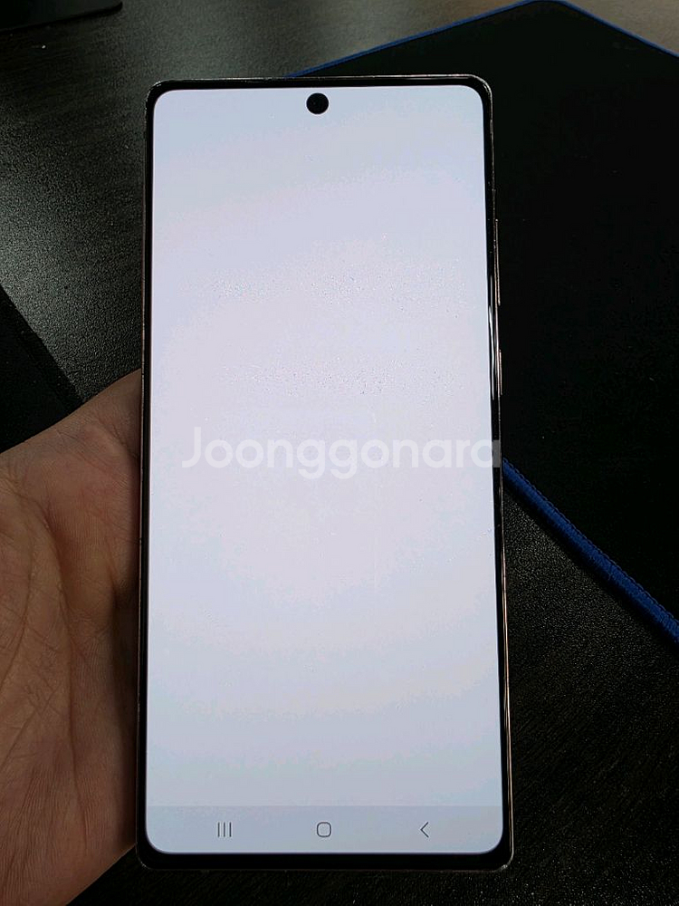갤럭시노트20 256G 무잔상 상태굿 중고폰--9