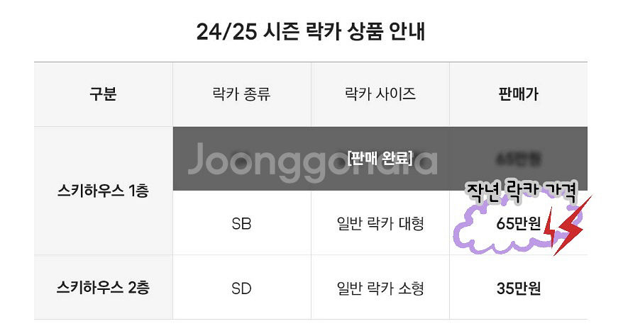2526 휘닉스파크(휘팍) 스노우파크 컴포트 플러스 스--2