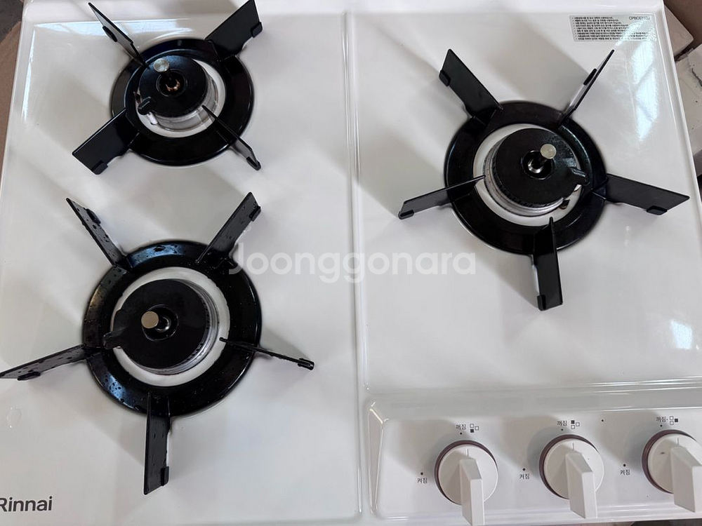 린나이 컬러쿡탑 가스레인지 (LNG) 도시가스--0