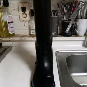 새제품) 첼시 롱부츠 250사이즈 굽2