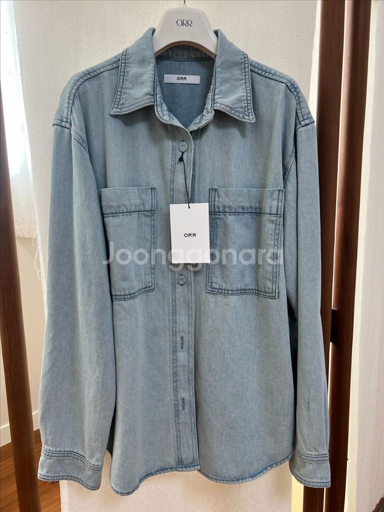 오르 페일 셔츠 데님--1