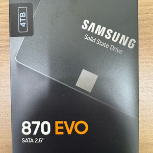 [안산]870evo 4tb 미개봉 팔아유~