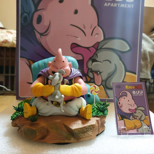 드래곤볼 마인부우&강아지 레진