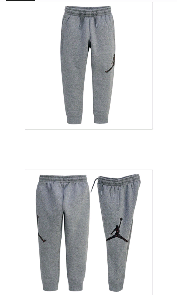 나이키 키즈 주니어 트레이닝 조던 팬츠 기모바지 L--1