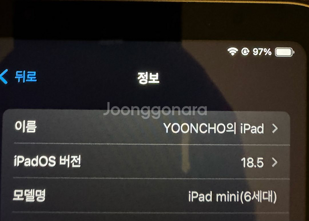 아이패드 미니 256g 셀룰러 스페이스그레이--2
