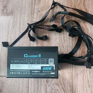 마이크로닉스 클래식2 600w 80플러스 파워