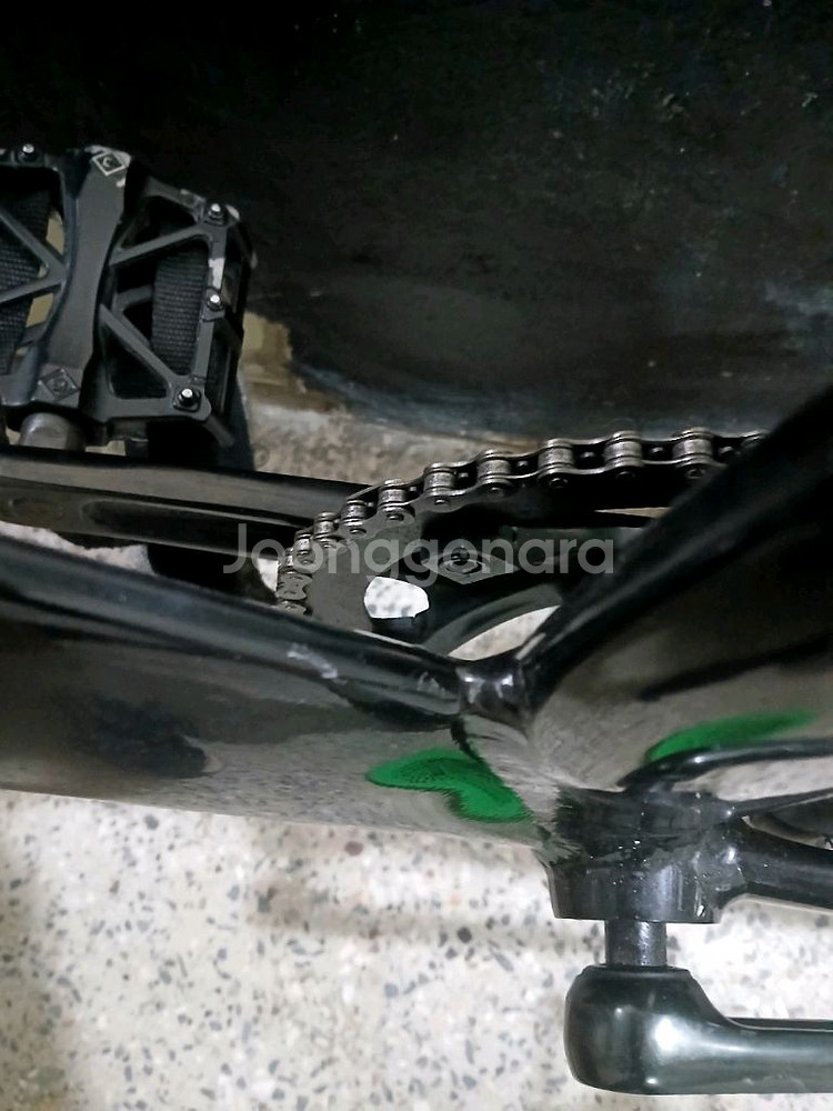 언노운 LV3 검정색 픽시 자전거--4