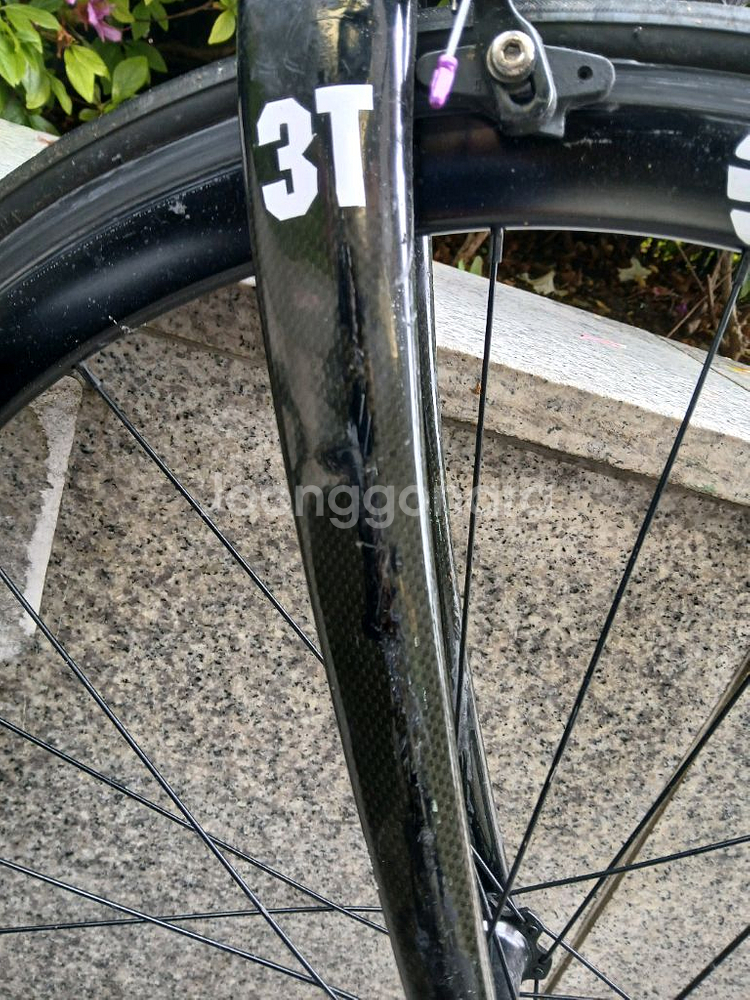 언노운 LV3 검정색 픽시 자전거--3