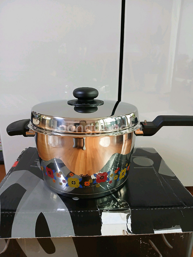 (새상품)휘슬러 블루멘 압력솥 바디와 냄비뚜껑 4.5--2