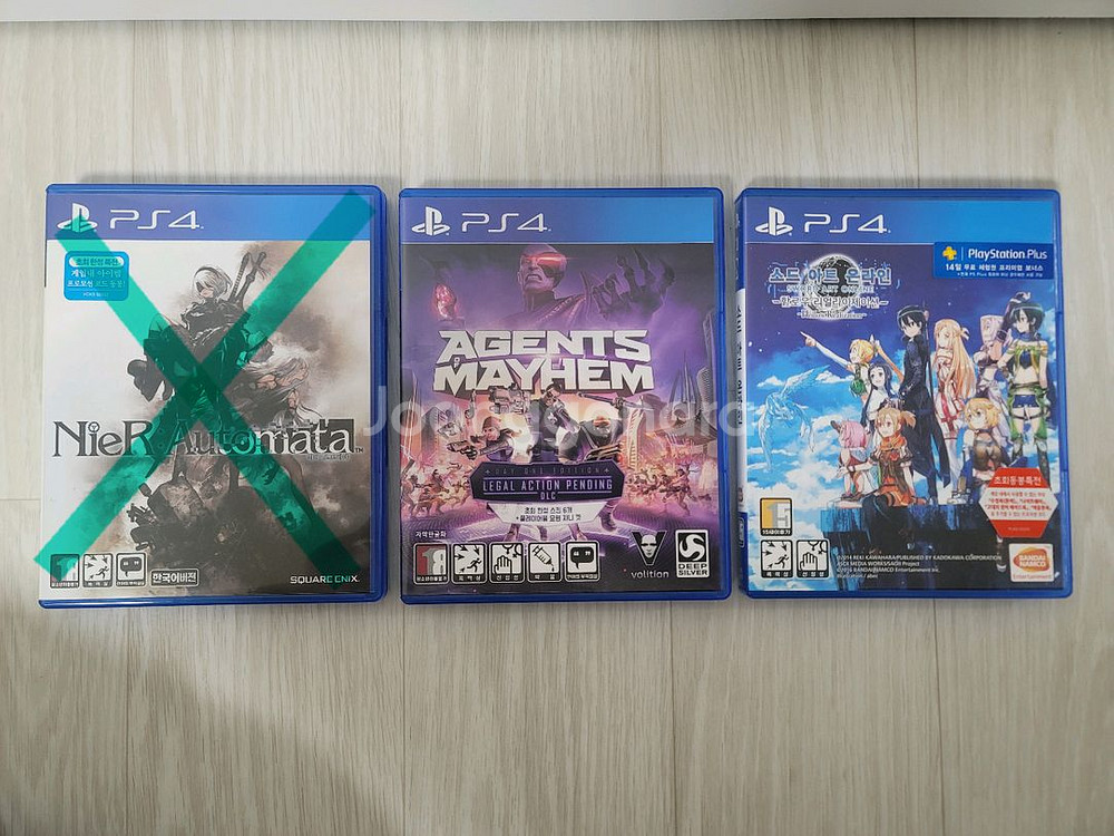 플스4 ps4 에이전트 오브 메이헴.소드 아트 온라인--0