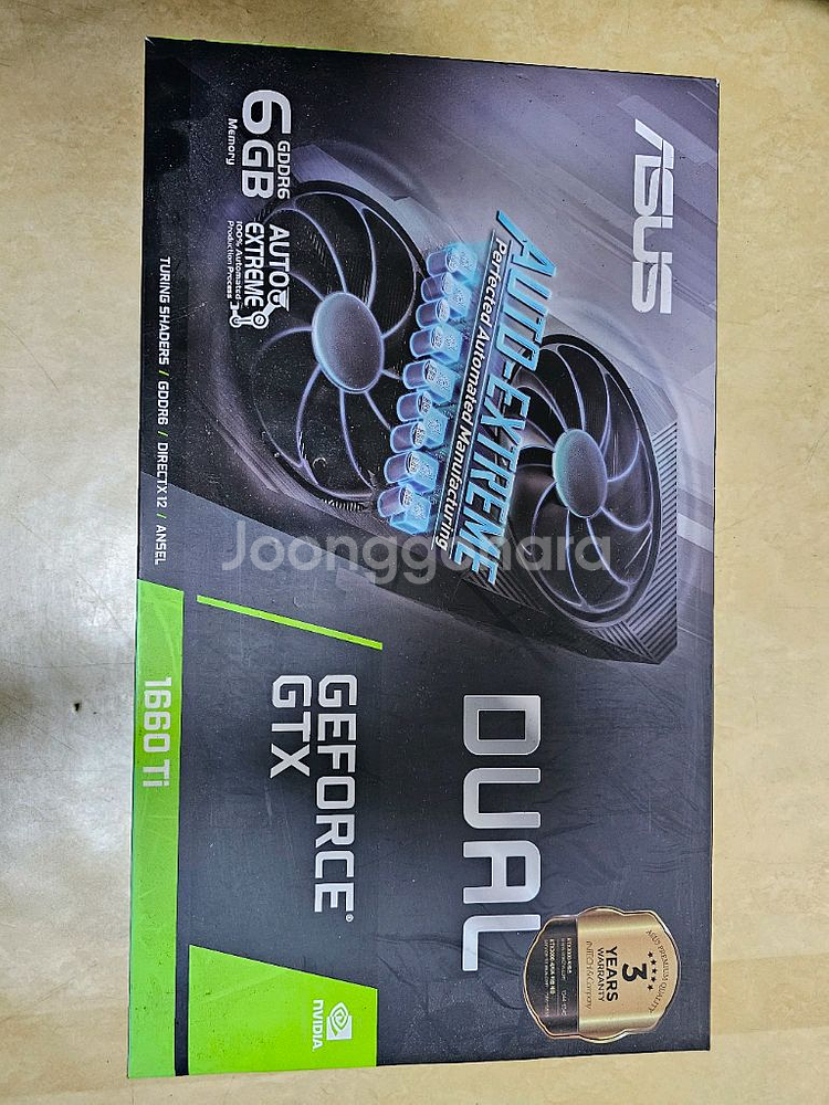 ASUS GTX 1660TI 그래픽카드--0