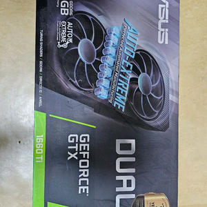 ASUS GTX 1660TI 그래픽카드