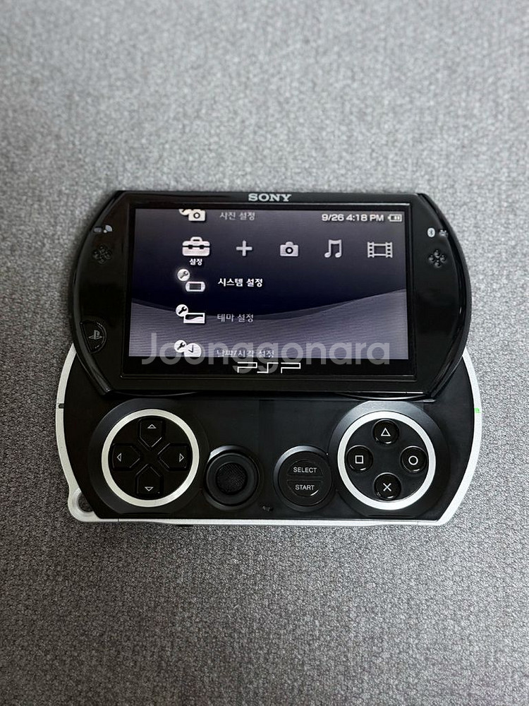PSP Go 피아노 블랙 (PSP-N1005) 판매--3