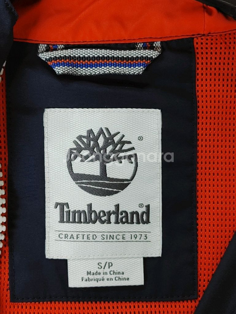Timberland 팀버랜드 네이비 후드 바람막이--4