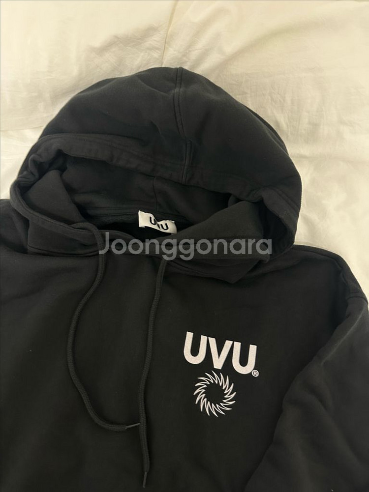 uvu 인시그니아 후드 블랙 m--3