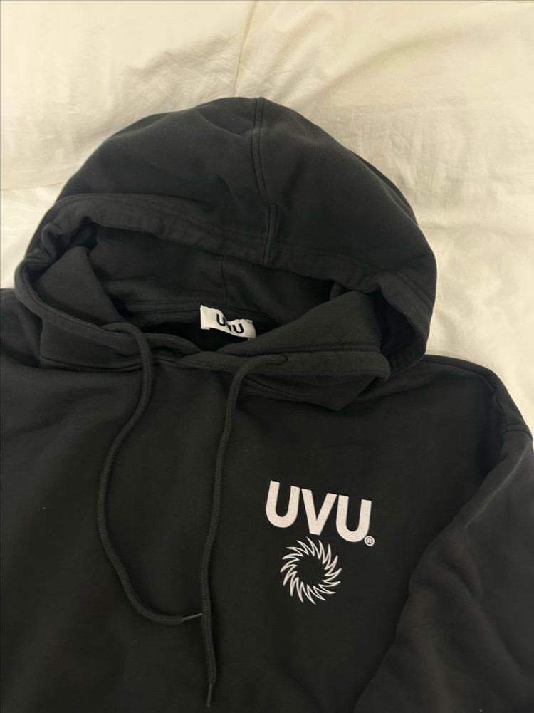 uvu 인시그니아 후드 블랙 m--3