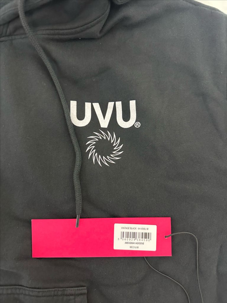 uvu 인시그니아 후드 블랙 m--2