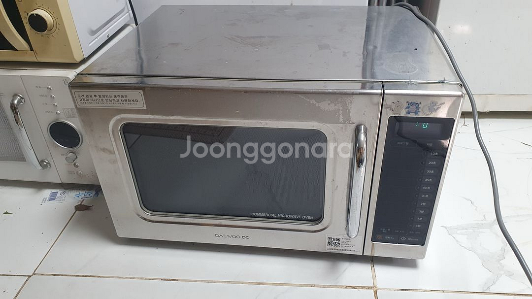 대우 kr-s314t 업소용 전자레인지--0