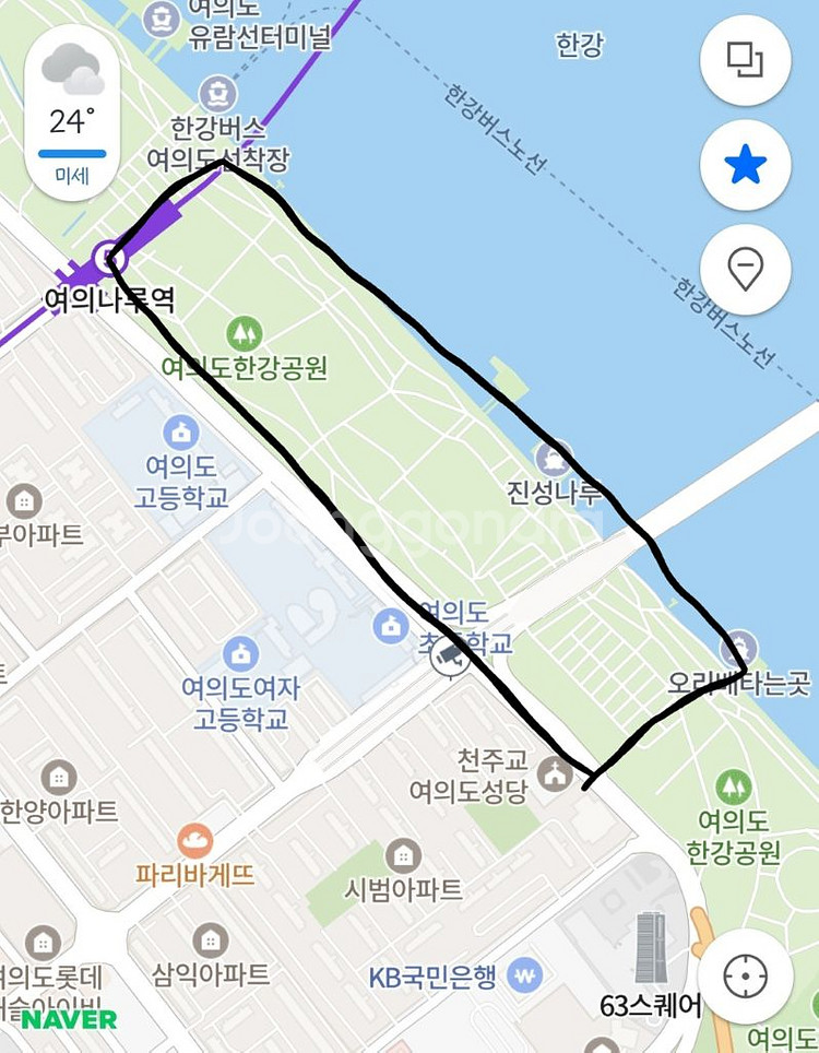 여의도 불꽃축제 명당자리--0