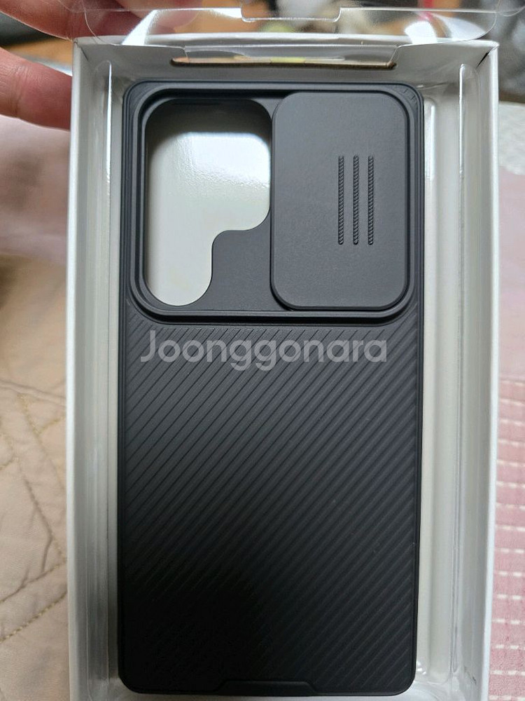 갤럭시 S25 울트라 케이스 카메라 보호 케이스 카본--1