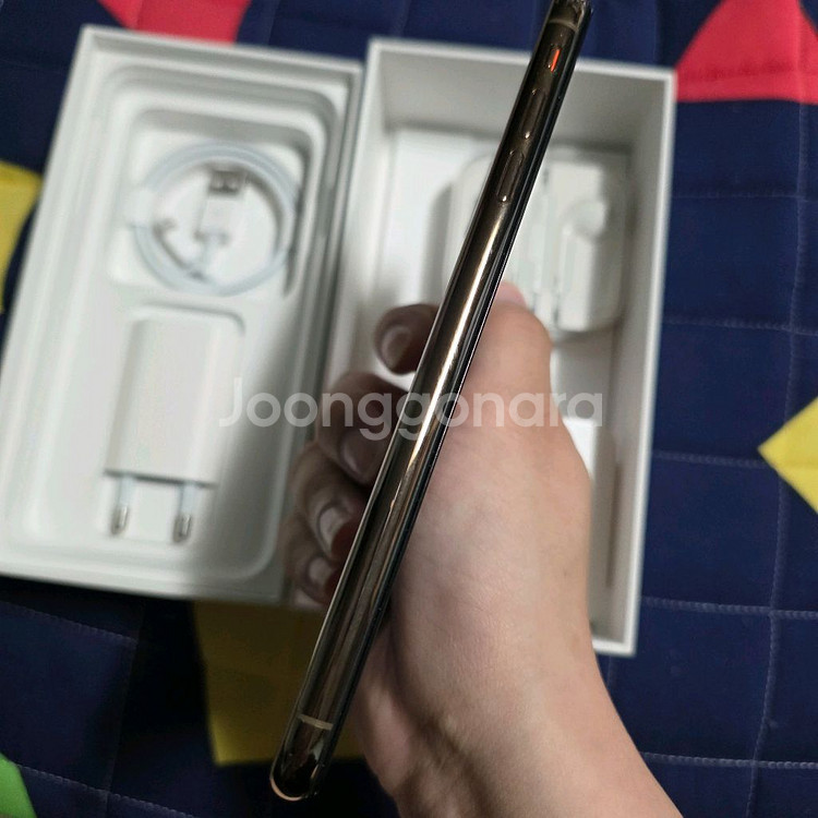 아이폰 XS MAX 512GB 골드 배터리효율 87퍼--5
