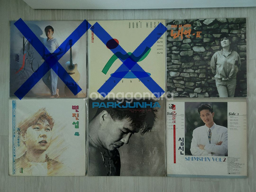 노사연,변진섭,박준하,심신,신형원,이용,윤상,혜은이lp--0