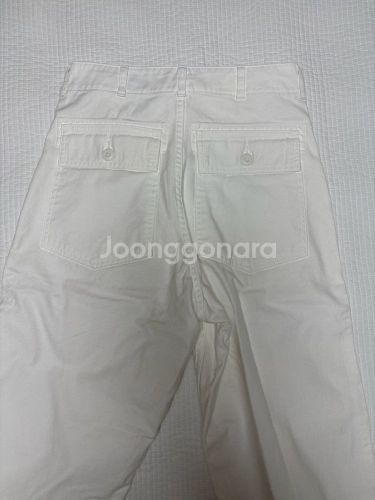 얼바닉30 베이커 팬츠 화이트 스몰--3