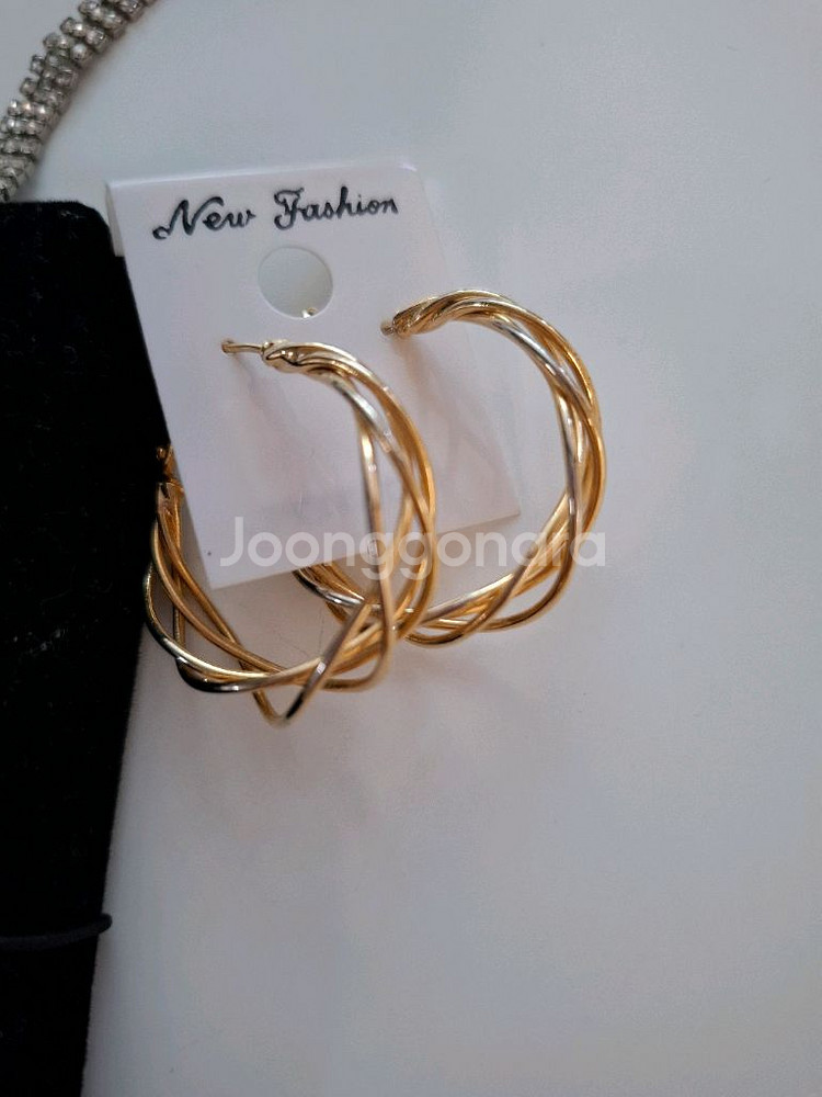 나비목걸이 귀걸이--2