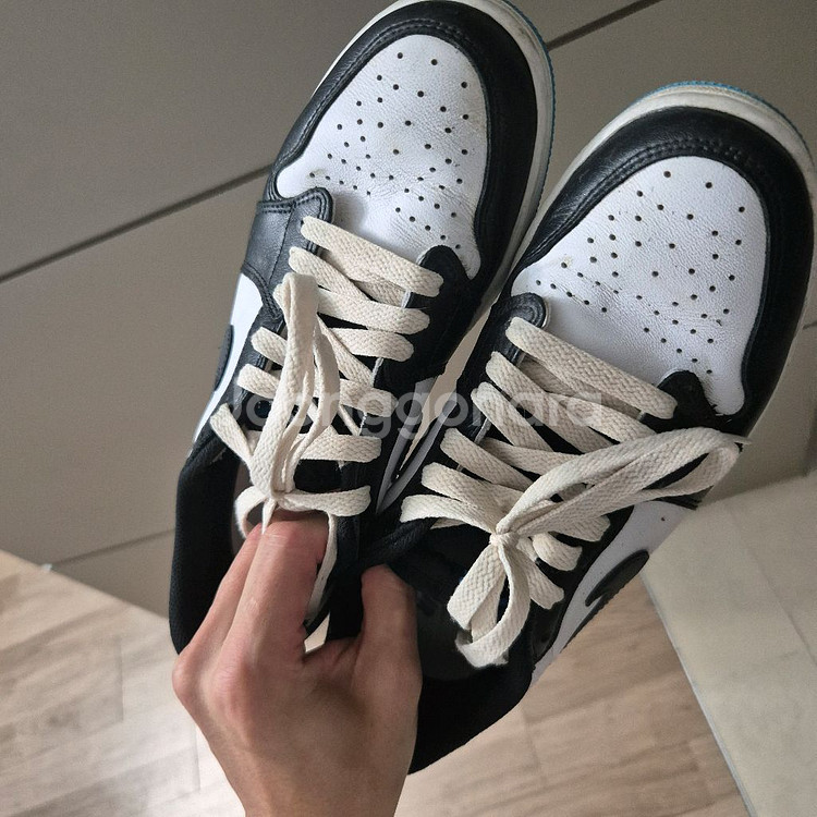 나이키 조던 1 로우 다크파우더블루 270--0