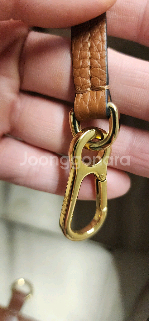로에베 해먹백 탄컬러 라지--5