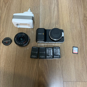 (일주일간 할인)Bmpcc og 센서컨디션 민트급, 루믹스 14-42