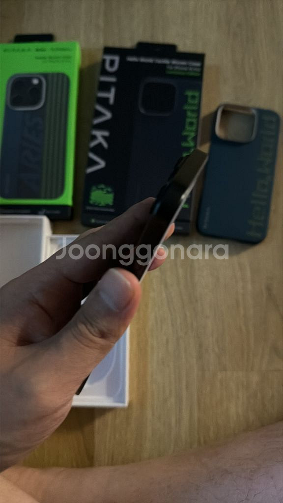 아이폰 16프로 블랙티타늄 1TB 팝니다--13