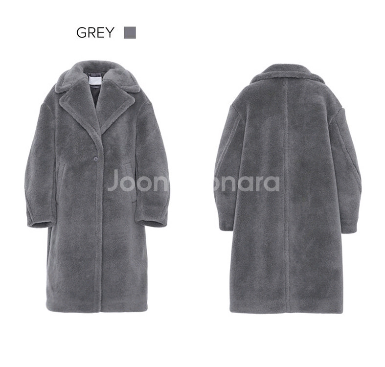 프론트로우 테디베어코트--0