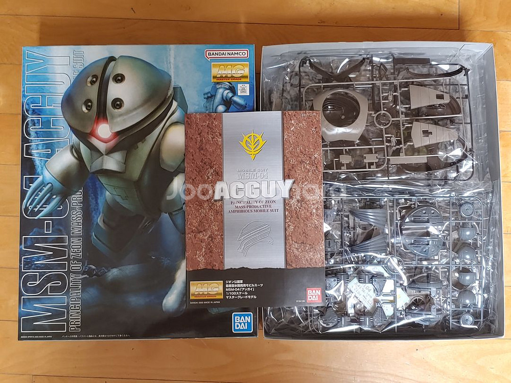 MG 앗가이 반다이/건담/건프라/미개봉--0