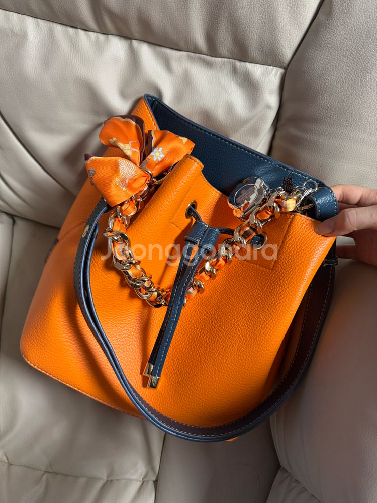 듀랑 버킷백 복조리 스트랩 포함--3