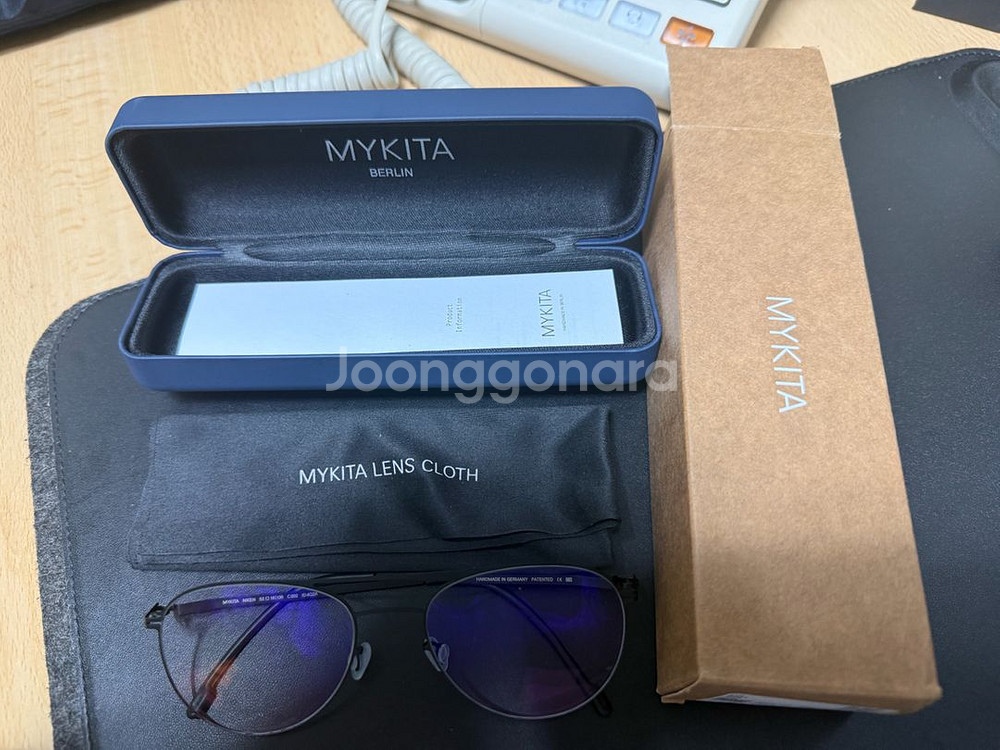 마이키타 니켄 (mykita niken) 검정 팝니다--0