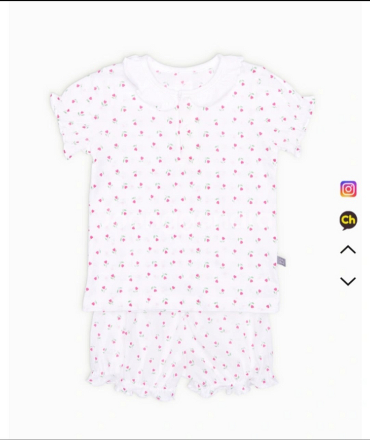 큐비앤맘 달퐁 돌선물 아기옷 상하의 세트 내의 90--3