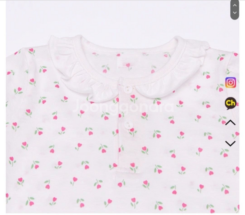 큐비앤맘 달퐁 돌선물 아기옷 상하의 세트 내의 90--4