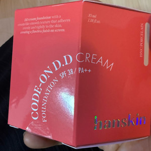 한스킨 코드온 디디크림 파운데이션 포슬린 19nc