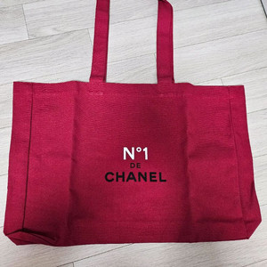 정품) 샤넬 레드 에코백 (코스메틱)